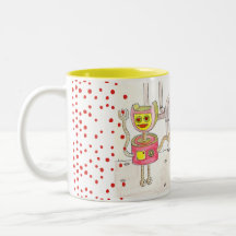 Love Robot Coffee Mug
