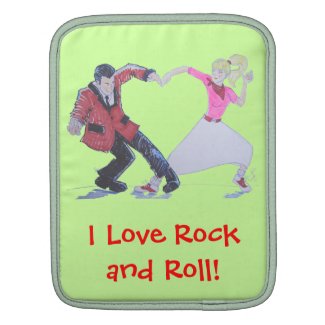 Love Rock and Roll! Classic 1950s dance nostalgia rickshawsleeve