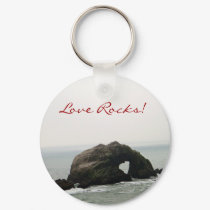 Love Rocks! Keychain
