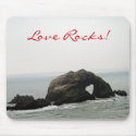 Love Rocks! Mousepad by dlgray Love Rocks! Mousepad