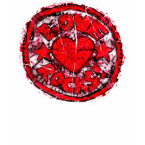 Love Rocks Valentines t-shirts by Nap69wear Love Rocks Valentines t-shirts