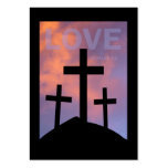 LOVE – Romans 5:8 Business Card