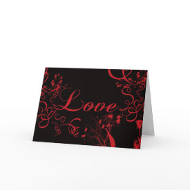 Love roses and vines Card for invitations or just to say I love you! Add your own text inside.
