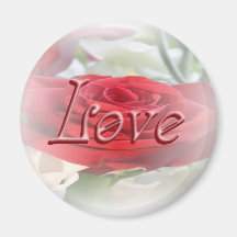 Love Round Magnet