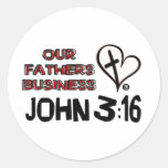 LOVE ROUND STICKERS