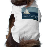 "Love Sailing!" Doggie/Kitty Tee Doggie Tshirt