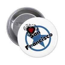 Love San Francisco Button