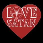 Love Satan stickers stickers