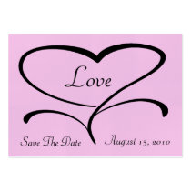 Love Save The Date Cards business cards by craftycorner Love Save The Date Cards business cards