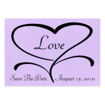 Love Save The Date Cards business cards by craftycorner Love Save The Date Cards business cards