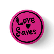 Love Saves buttons by Paper_Airplane Love Saves buttons