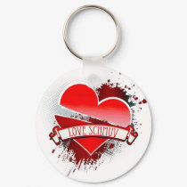 Love Schmuv Keychain by franknarcisco Love Schmuv Keychain