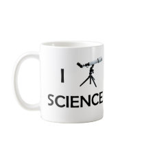 Love Science Telescope mugs