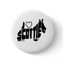 LOVE SCOTTIES BUTTON