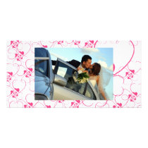 LOVE SCRIBBLES PHOTO GREETING CARD