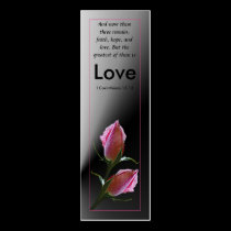 Love Scripture Profile Card business cards