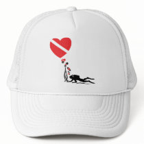 Love SCUBA Mesh Hat