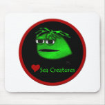 Love Sea Creaturtes Mousepad