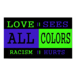 Love Sees All Colors Poster