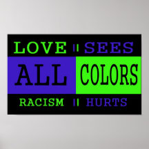 Love Sees All Colors Poster