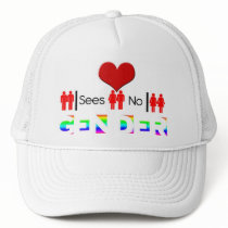 Love sees no gender Shirt hats by DAZELEWGRAPHIX Love sees no gender Shirt hats