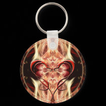 Love Serpents Keychain by webgrrl Love Serpents Keychain