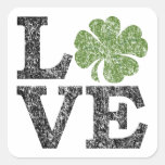 Love Shamrock Sticker
