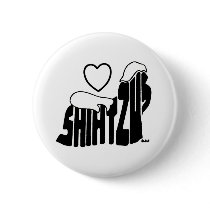 LOVE SHIHTZUS BUTTON