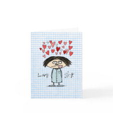 Love Sick Valentine card