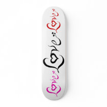 Love Skates Skateboard