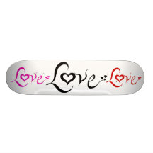 Love Skates Skateboard