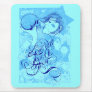 Love skull Mousepad