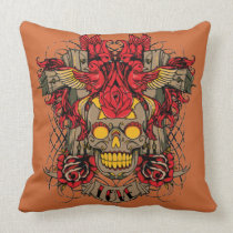 Love Skull pillow