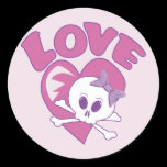 Love Skull stickers