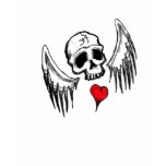 love skull tshirt