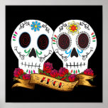 Love Skulls "Amor" Poster
