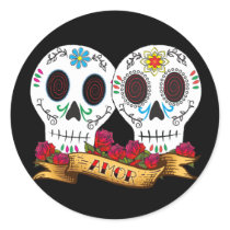 Love Skulls "Amor" Sticker