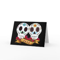 Love Skulls Card