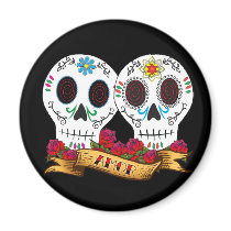 Love Skulls Magnet