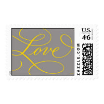 Love . Slate and Gold stamps