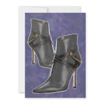 Love Slave Stilettos Personalized Invitations