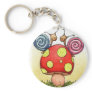 love snails keychain