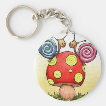 love snails keychain