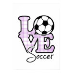 Love Soccer Poster