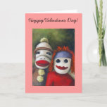 Love Socks, Happy Valentines Day! Greeting Cards