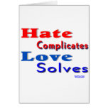 Love solves greeting cards