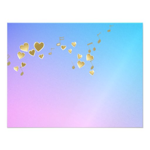 Love Songs Bat Mitzvah/ Response Card Announcement