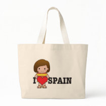 Love Spain Tote Bags
