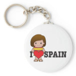 Love Spain Keychain
