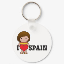Love Spain keychains by mariabellimages Love Spain keychains